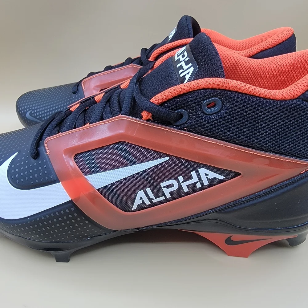 Nike Alpha Menace Pro 4 Oregon State Beavers Football Cleats Size 12 Wide Black